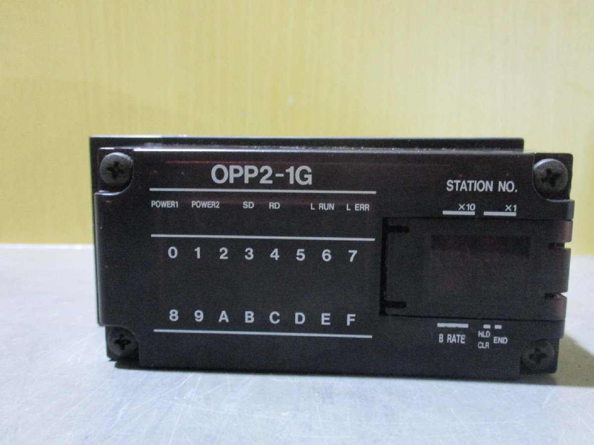 中古 CKD CC-LINK DC24V OPP2-1G マニホールド電磁弁子局(BAHR50515B044)_画像6