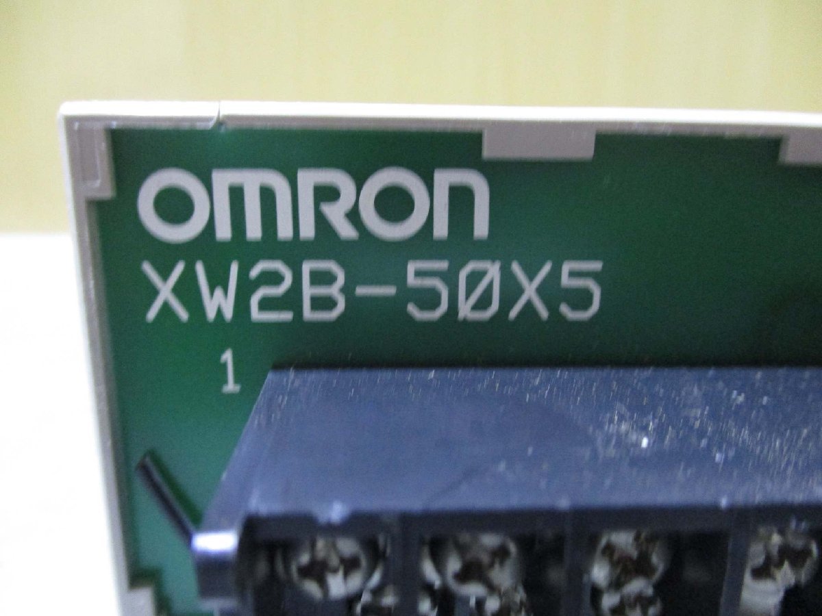 中古 OMRON コネクタ端子台変換ユニット XW2B-50X5 [2個セット](BAWR50207B074)_画像4