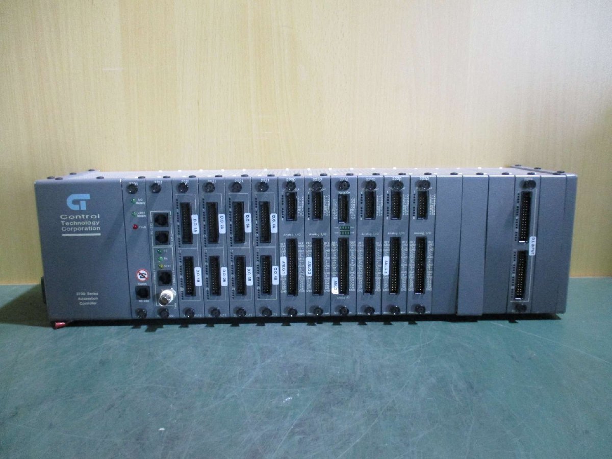 中古 Control Technology Corporation 2700-16 2701,2217 + 2221x4,2220x5,2201*1(BAHR50428B013)_画像1