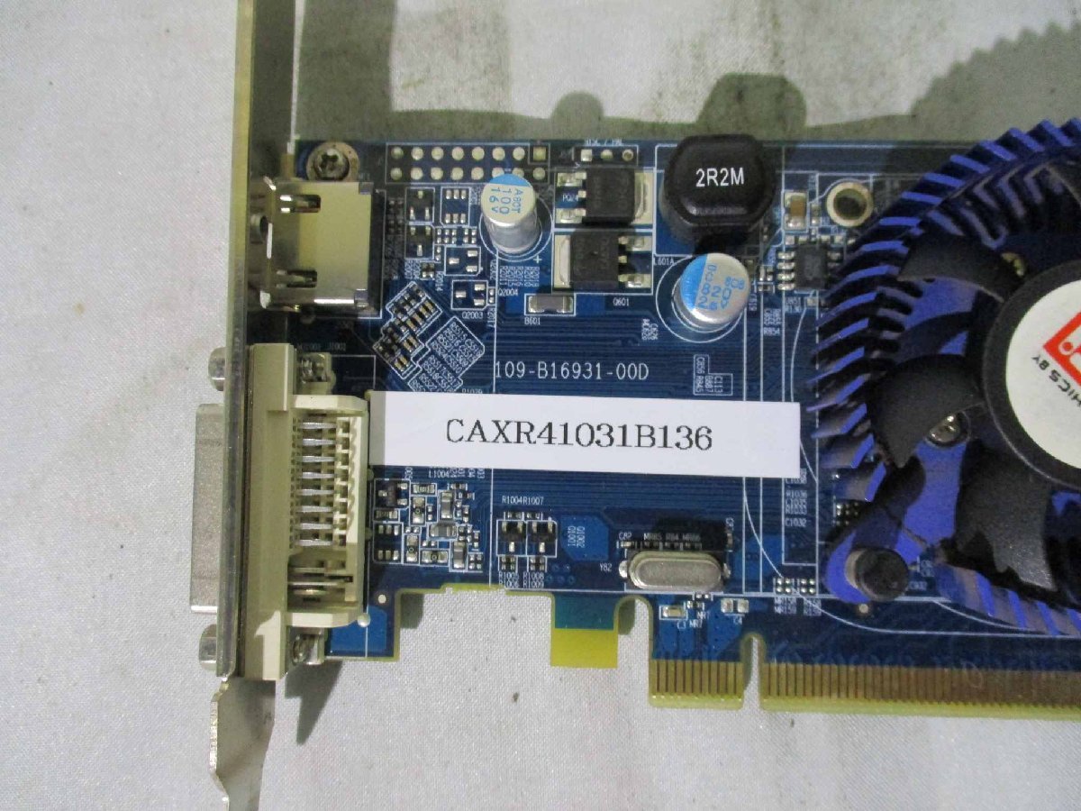 中古 COMPLIES WITH CONADIAN 109-B16931-00D DVI VGA TV PCIe Graphics Card(CAXR41031B136)_画像2
