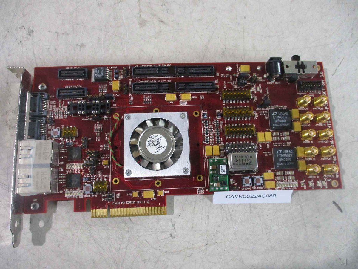 中古HiTech Global HTG-V5-PCIE-330T Rev 3.0 Development Platform(CAVR50224C085)_画像1
