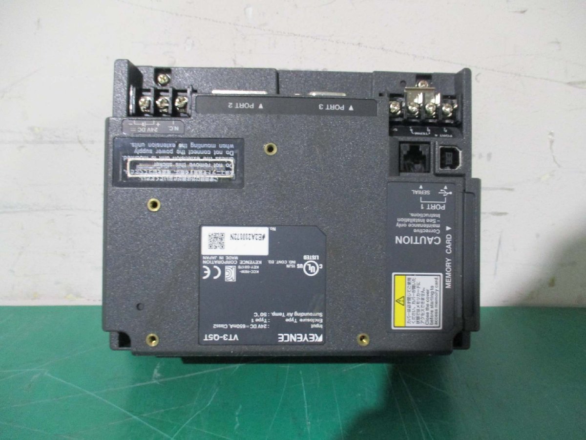 中古 KEYENCE VT3-Q5T タッチパネルディスプレイ 通電OK 中古 KEYENCE VT3-Q5T タッチパネルディスプレイ 通電OK
