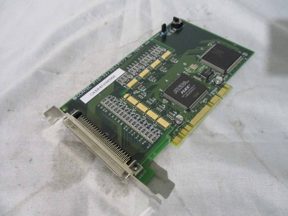 中古 CONTEC PIO-32/32L(PCI) 絶縁型電源内蔵デジタル入出力ボード(CAXR41102C056)_画像5
