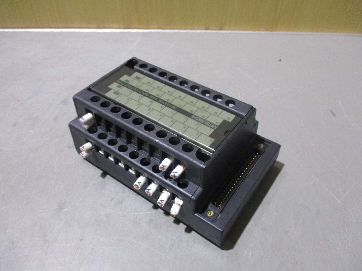 中古 MITSUBISHI TERMINAL BOARD A6TBXY36 コネクタ端子台変換ユニット 2個(BAWR50313C015)_画像8