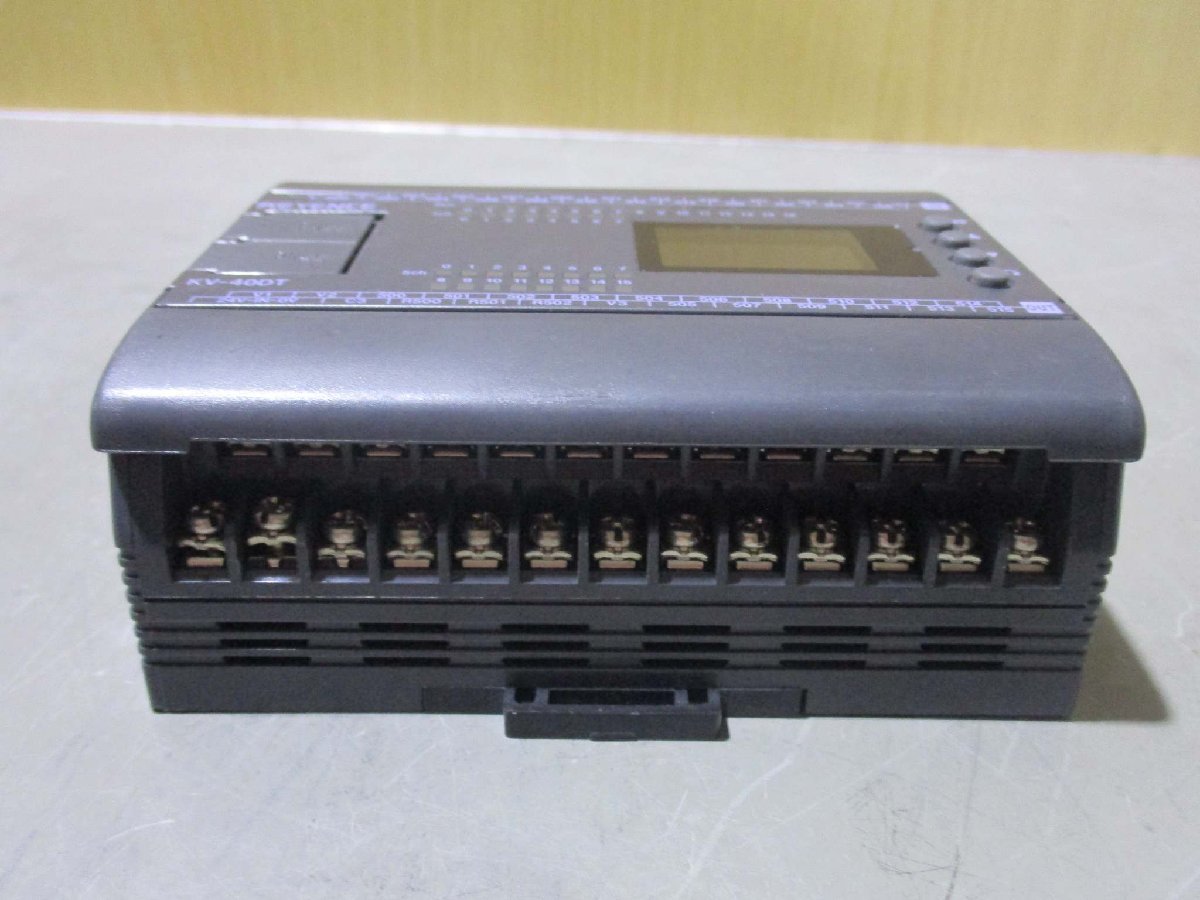 中古 KEYENCE 表示機能内蔵PLC KV-40DT(BAWR50515C130)_画像4