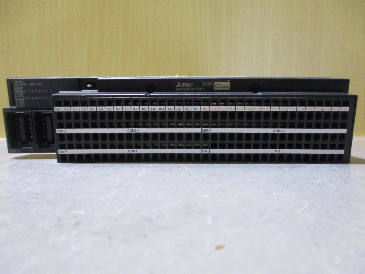 中古 MITSUBISHI INPUT/OUTPUT UNIT AJ65VBTS32-32DT 入出力ユニット(BAXR50118B081)_画像8