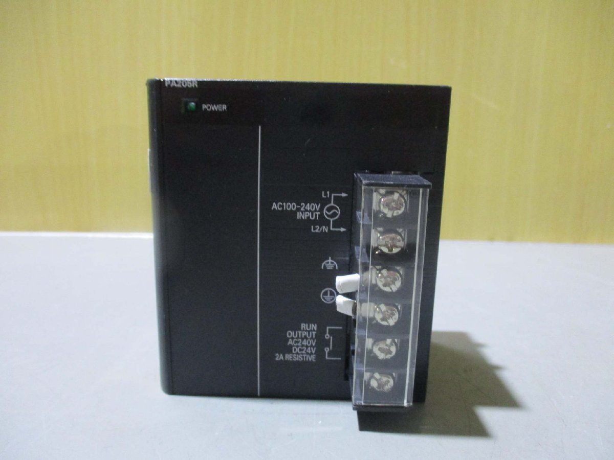 中古 OMRON POWER SUPPLY UNIT CJ1W-PA205R(BAGR50302C048)_画像6