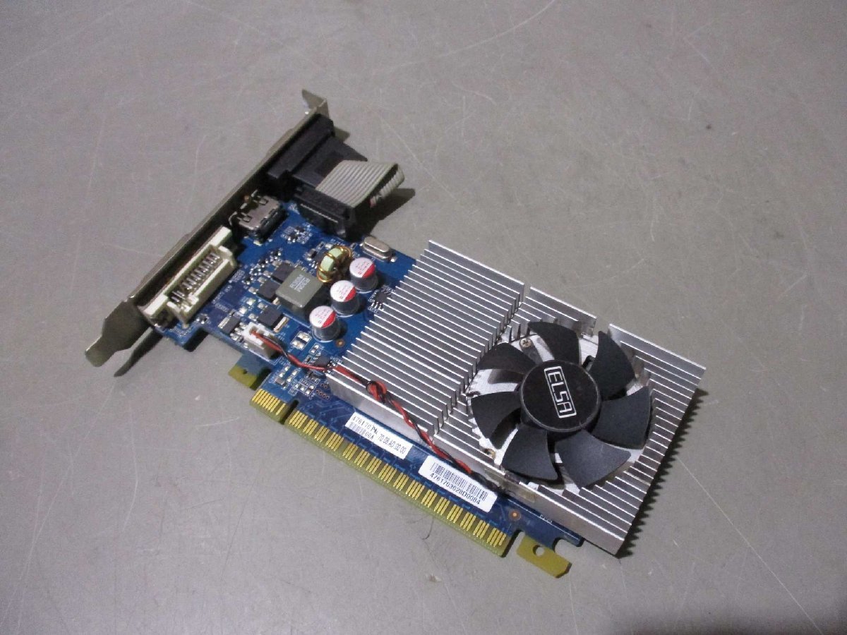 中古 ELSA GEFORCE GD620-1GEBGLE D33009 グラフィックボード(CATR50418D145)_画像8