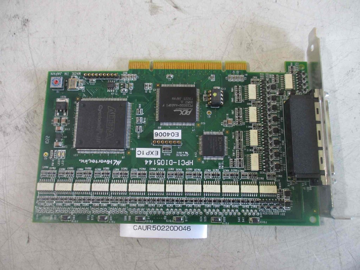 中古 Hivertec,inc HPCI-DI05144 絶縁型・デジタル入出力ボード(CAUR50220D046)_画像2