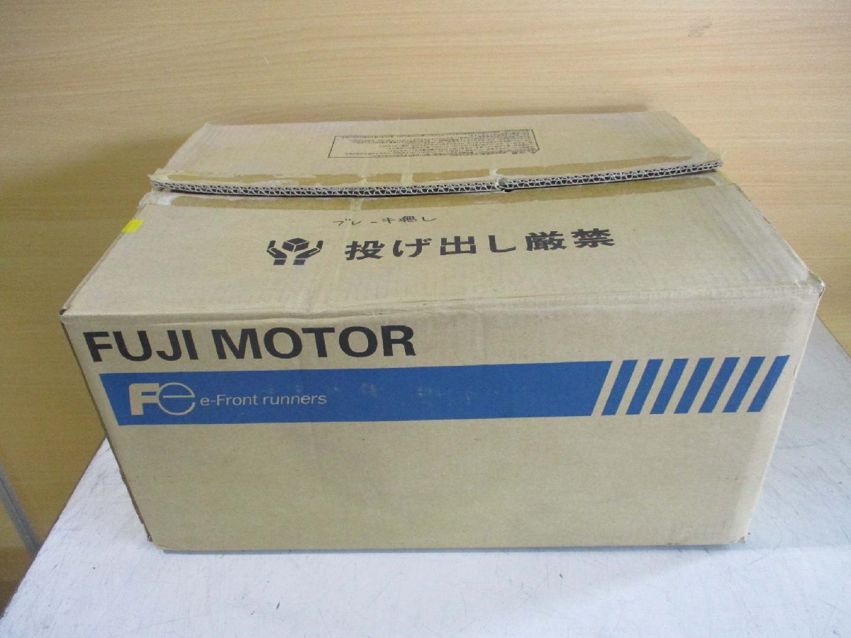 中古FUJI ELECTRIC 三相モーター 200V 1.5kW 4P MLH8097M(FAVR50202E007)