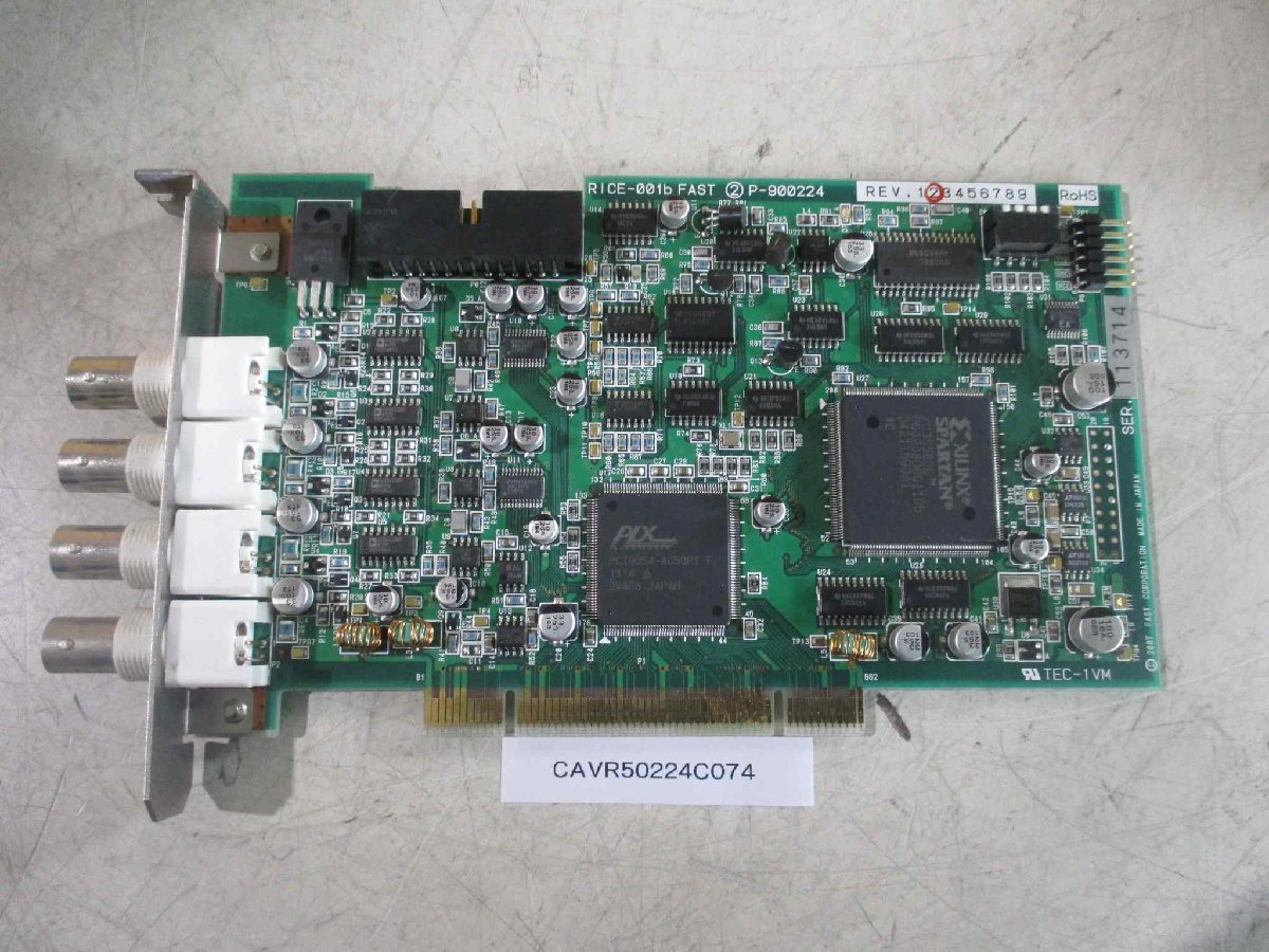 中古RICE-001B FAST P-900224 PCI data acquisition card(CAVR50224C074)_画像1