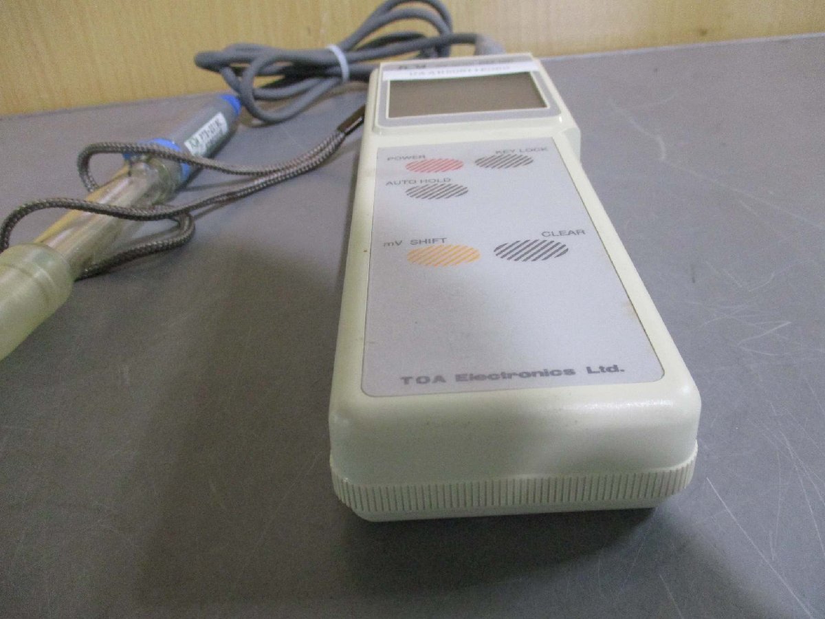 中古 TOA RM-12P ORP METER ORPメーター PTS-2019C(DAAR50811E069)_画像6