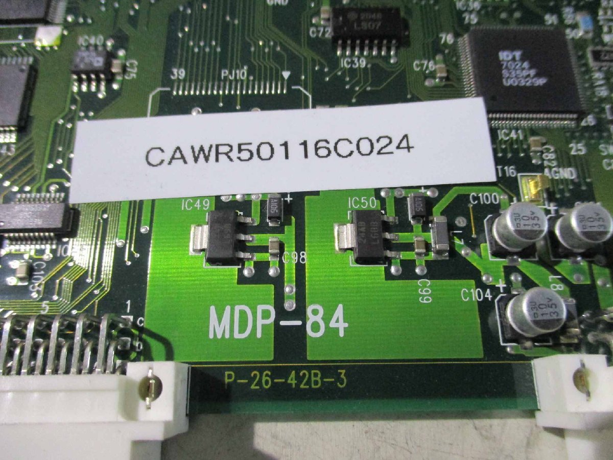 中古shinkawa UTC-1000 / MDP-84 PCB BOARD(CAWR50116C024)_画像5