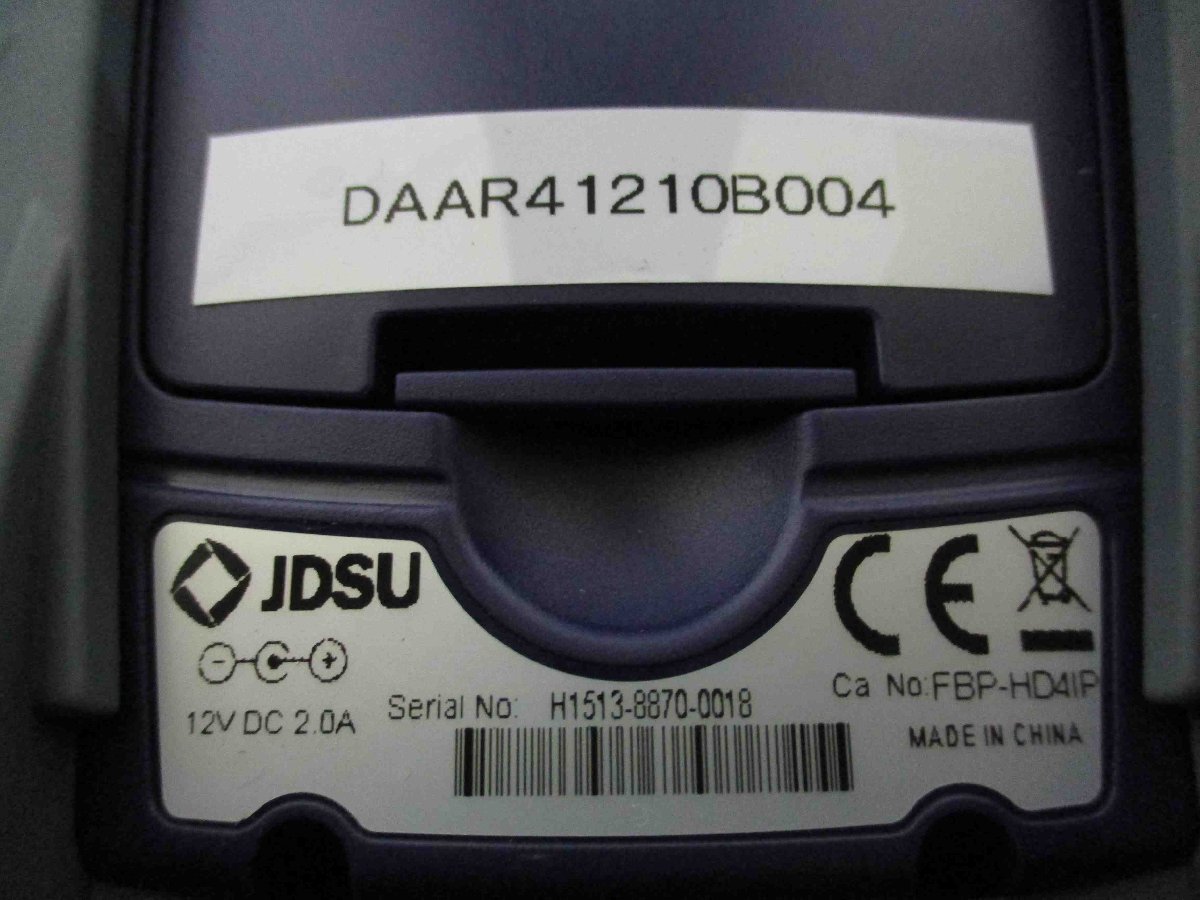 中古 JDSU FBP-HD4IP 光ファイバー顕微鏡 セット(DAAR41210B004)_画像3