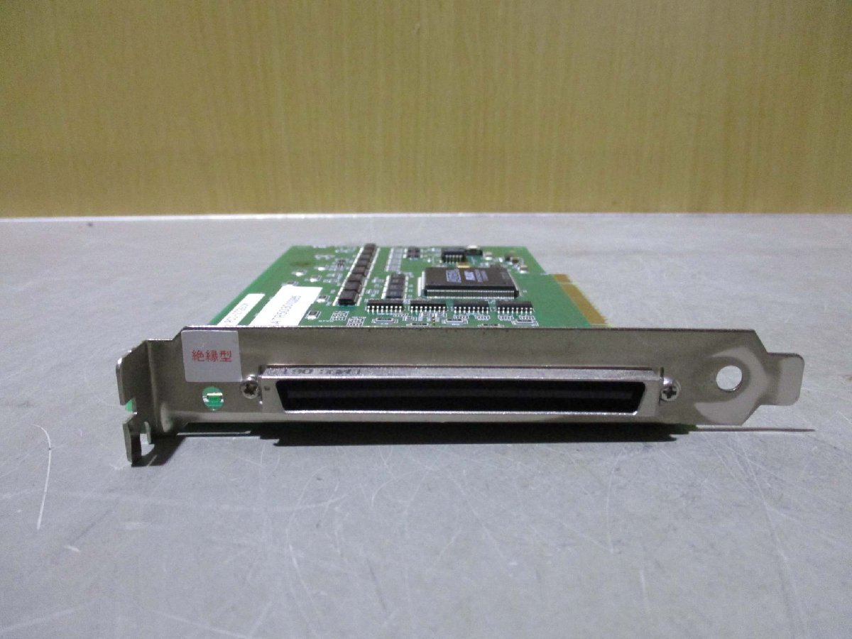 中古 Interface PCI-2726CM 4軸絶縁パルスモーションコントローラ(CATR50301C085)_画像5
