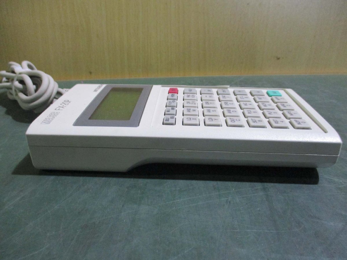 中古 MITSUBISHI FX-20P プログラミングパネル(DABR50329D027)_画像3