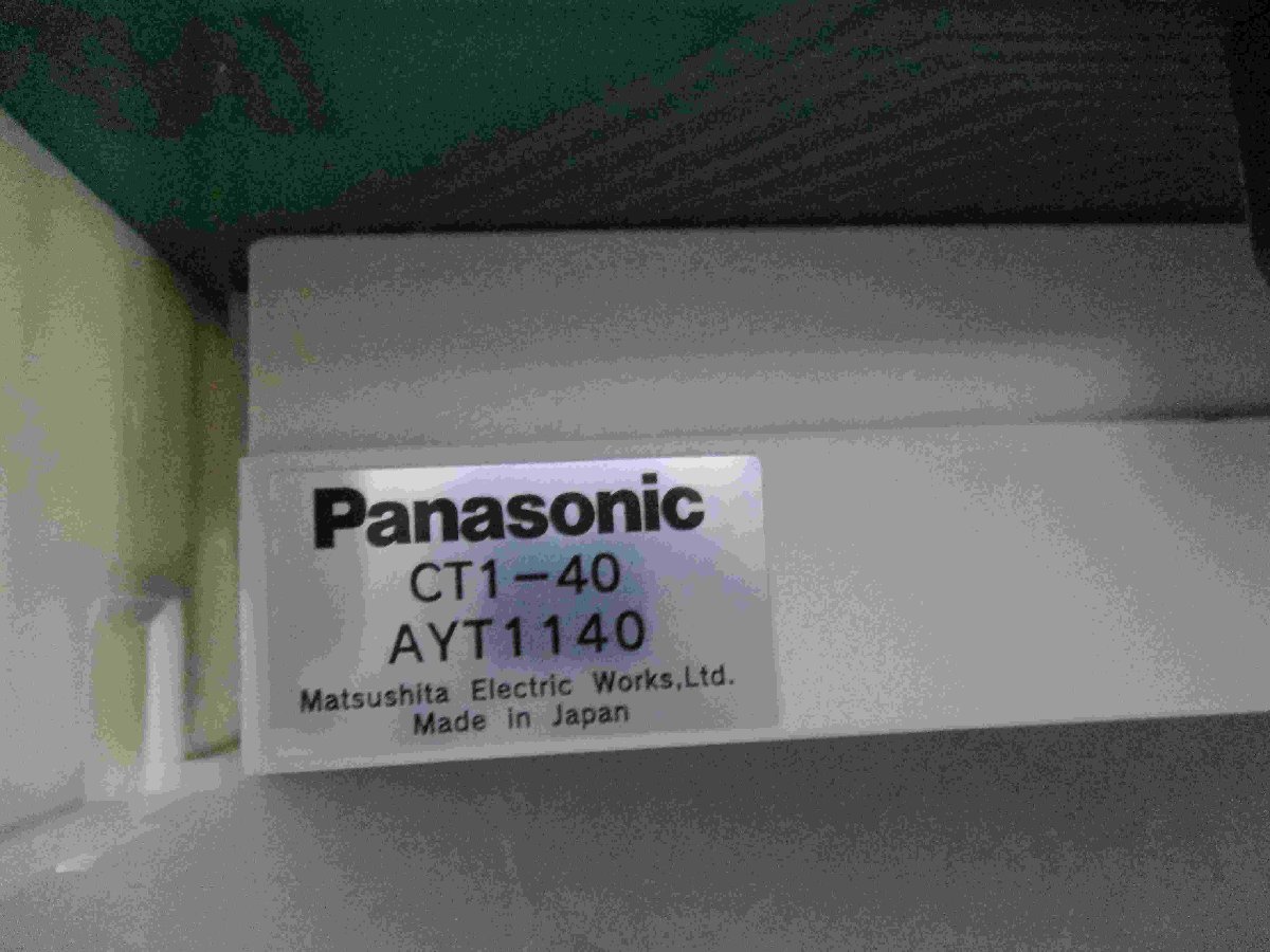 中古 PANASONIC CT1-40 AYT 1140 コネクタターミナル 送料別(BAYR40930A060)_画像6