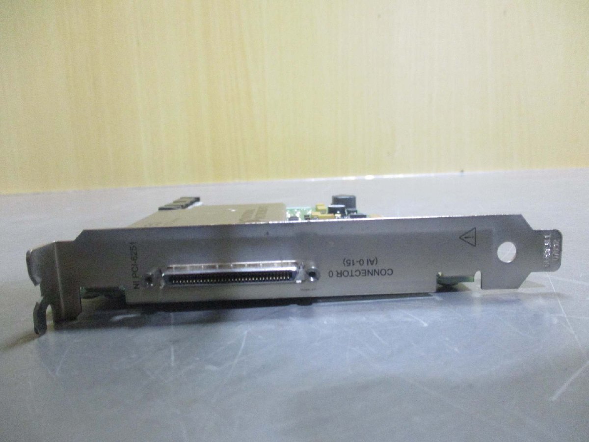 中古 National Instruments CONNECTOR O (AI0-15) NI PCI-6251 M SERIES MULTIFUNCTION DAQ DEVICE(CARR50905B027)_画像4