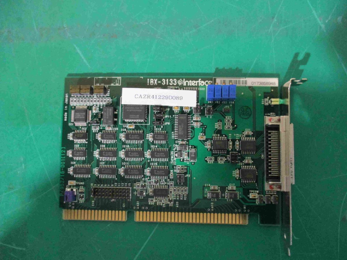 中古 Interface BOARD IBX-3133(CAZR41229D089)
