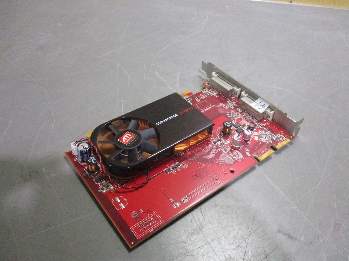 中古 ADVANCED MICRO DEVICES B408 FirePro V3700 256MB RH TC:MLLVRMFF グラフィックボード(CARR50905B059)_画像8