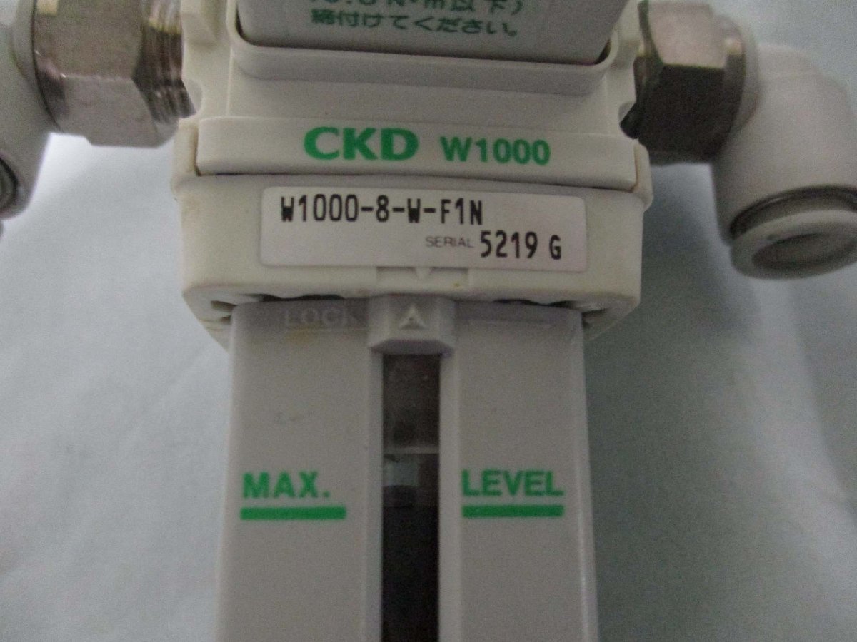 中古 CKD W1000-8-W-F1Nレギュレータ(EAAR40907B042)_画像3