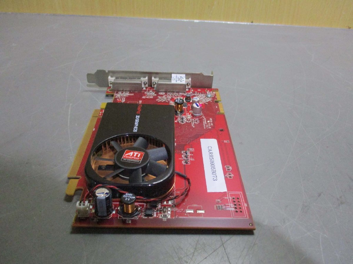 中古 ADVANCED MICRO DEVICES B408 FirePro V3700 256MB RH TC:MLLVRMFF グラフィックボード(CARR50905B073)_画像6