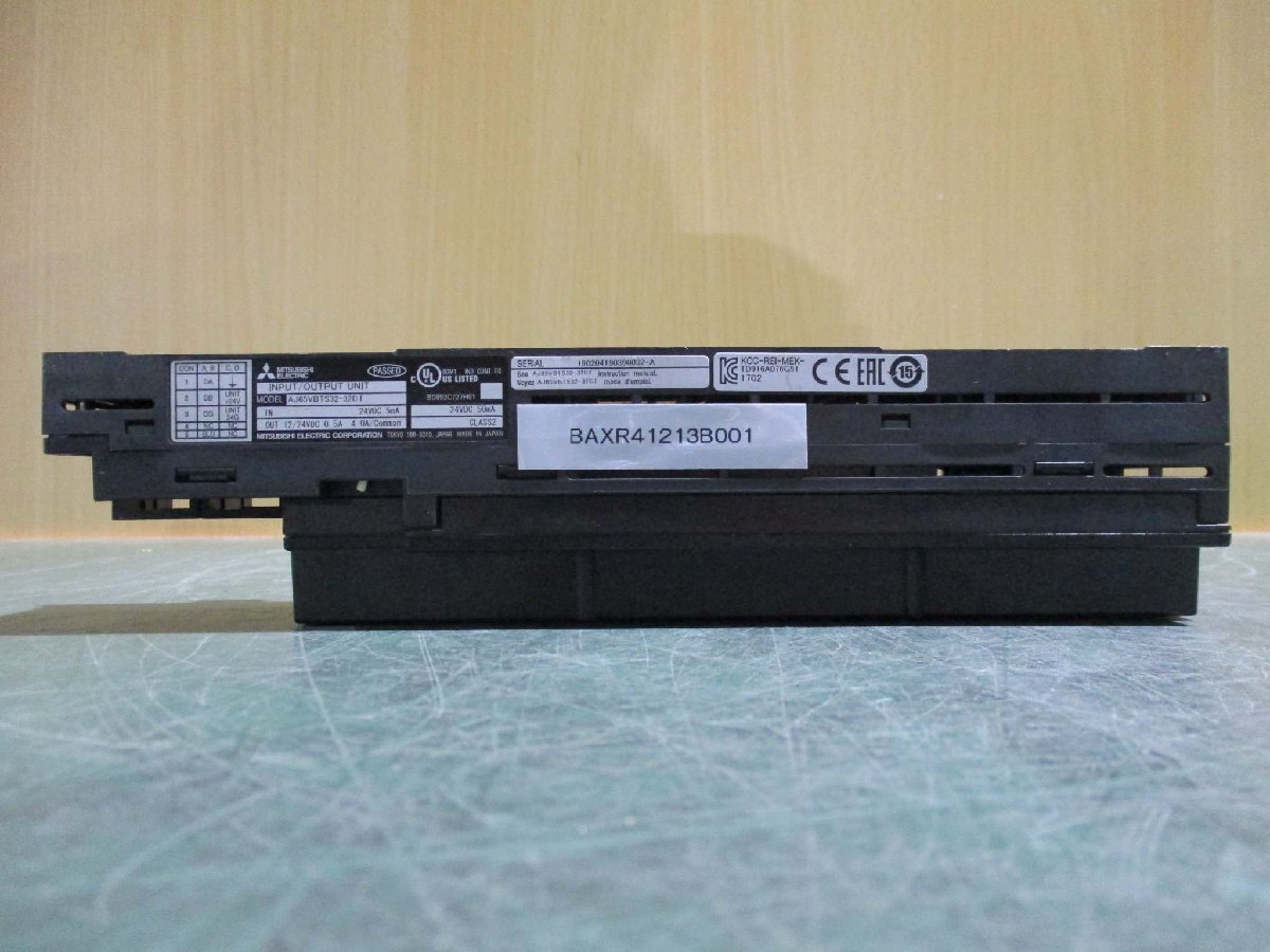 中古 MITSUBISHI INPUT/OUTPUT UNIT AJ65VBTS32-32DT 入出力ユニット(BAXR41213B001)_画像5