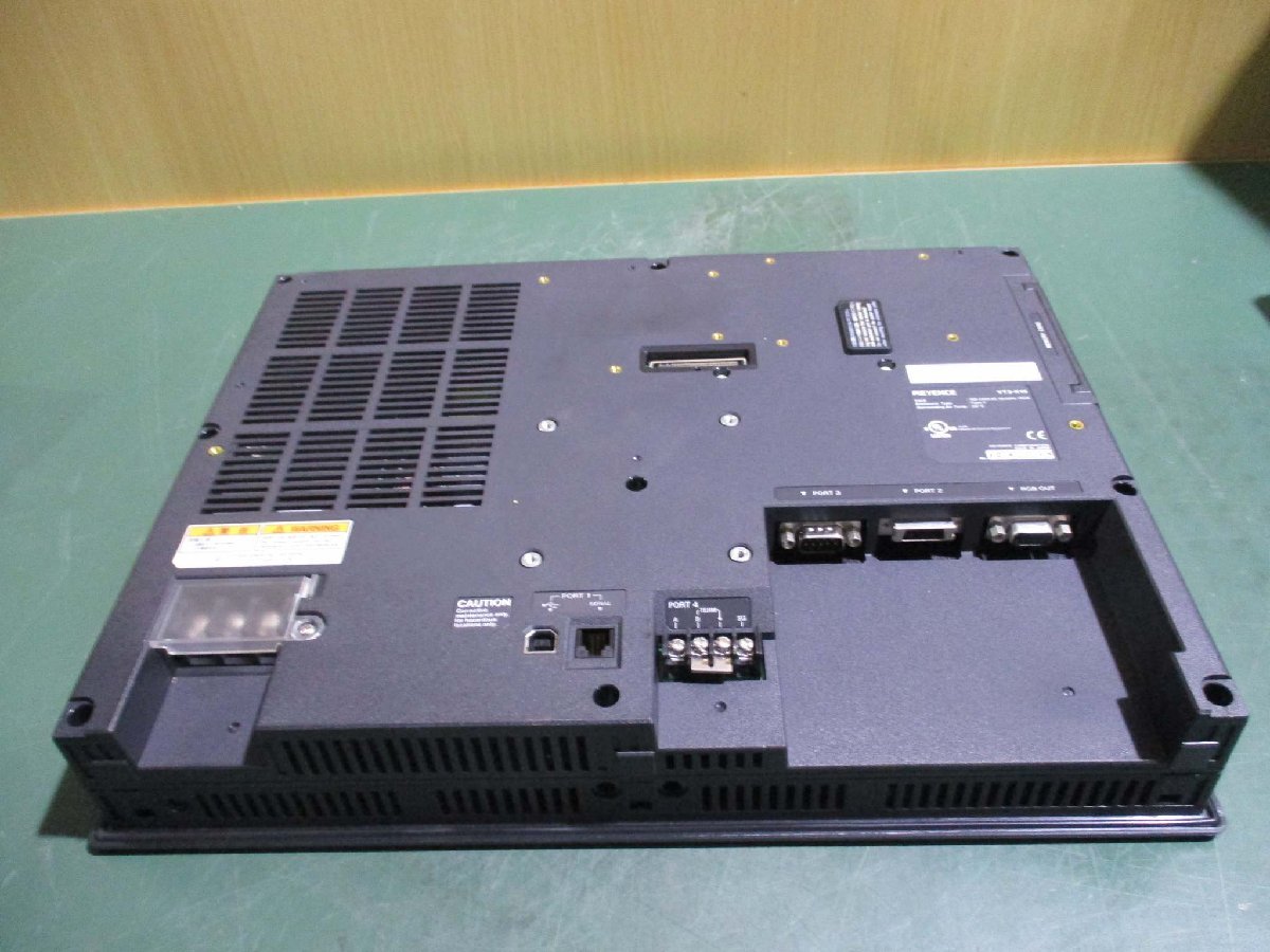 中古 KEYENCE VT3-X15 100-240V+UNIT VT3-E3 通電OK(DAXR41205B004)_画像5