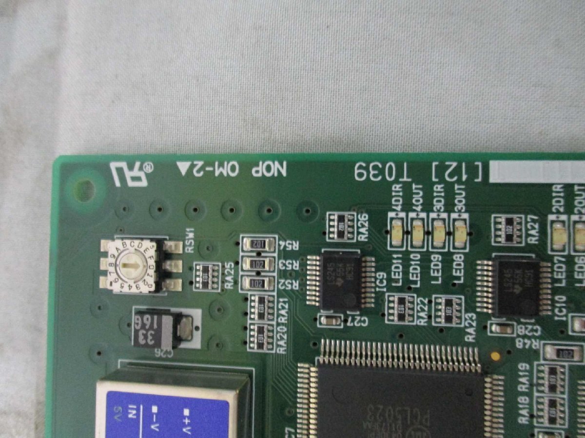 中古 Interface PCI-7210C 4軸絶縁パルスモーションコントローラ(CAXR41102C064)_画像2
