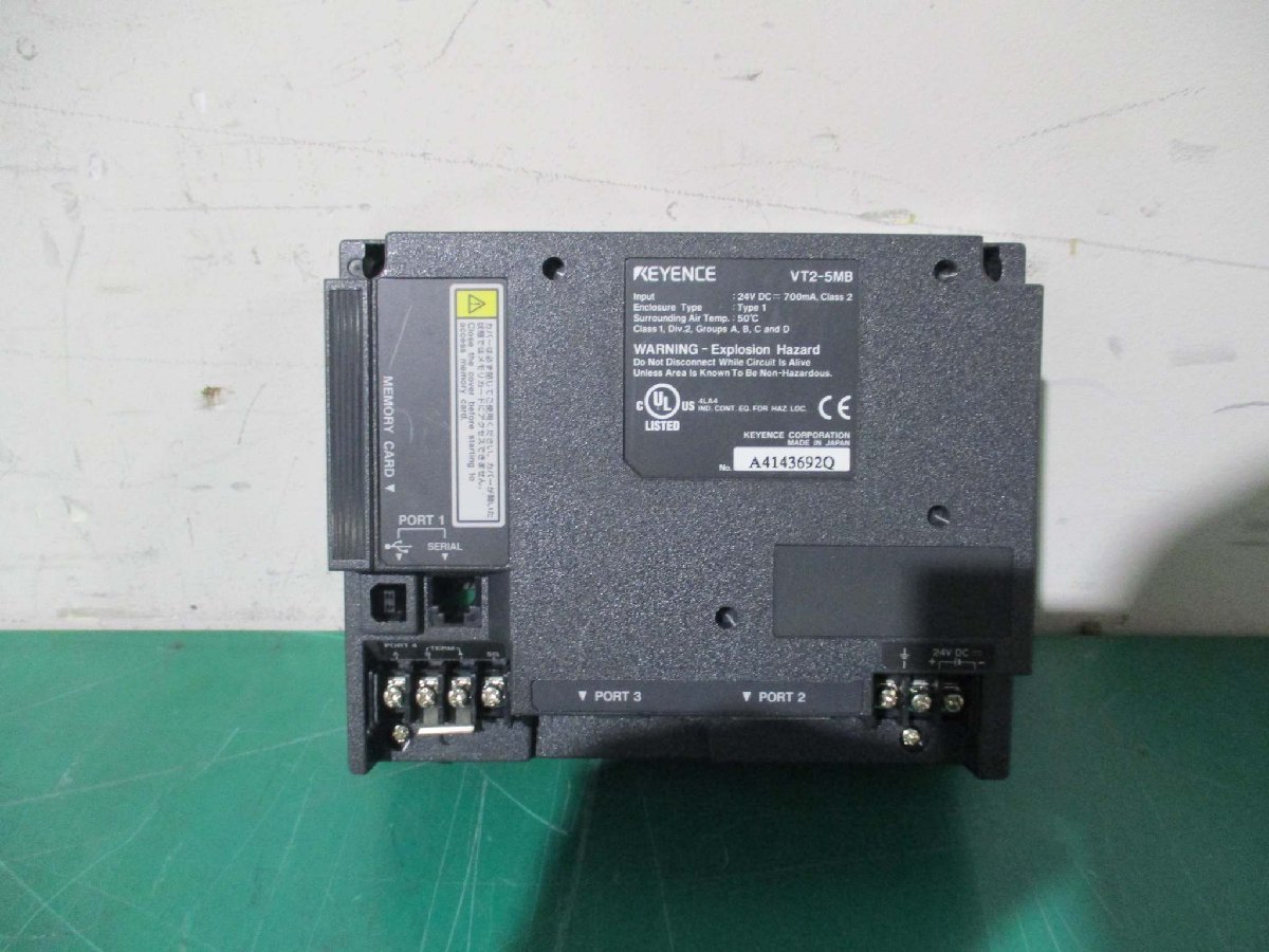 Yahoo!オークション - 中古 KEYENCE VT2-5MB 高品位タッチパネル Yahoo!オークション - 中古 KEYENCE VT2-5MB 高品位タッチパネル