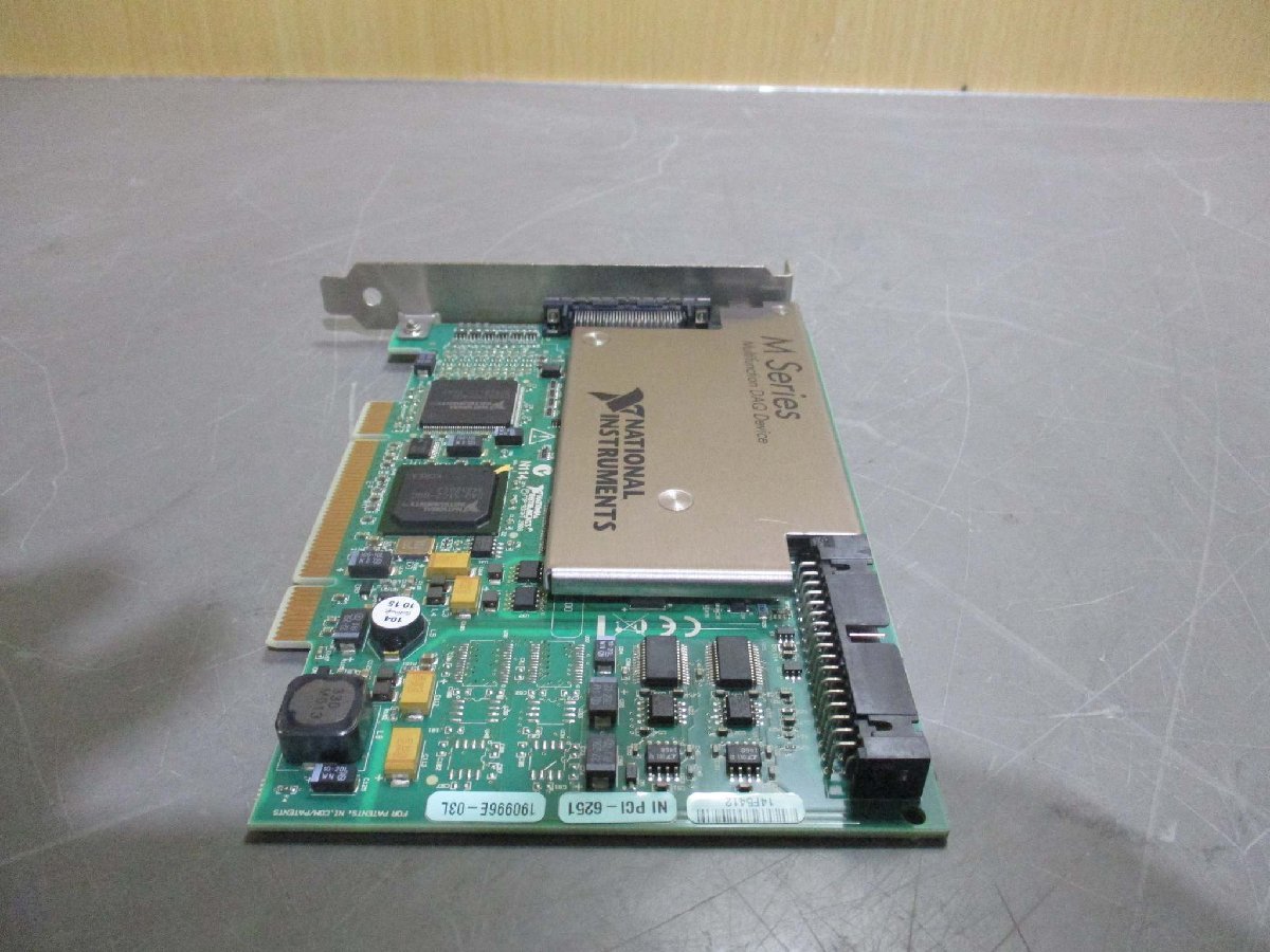 中古 National Instruments CONNECTOR O (AI0-15) NI PCI-6251 M SERIES MULTIFUNCTION DAQ DEVICE(CARR50905B035)_画像8