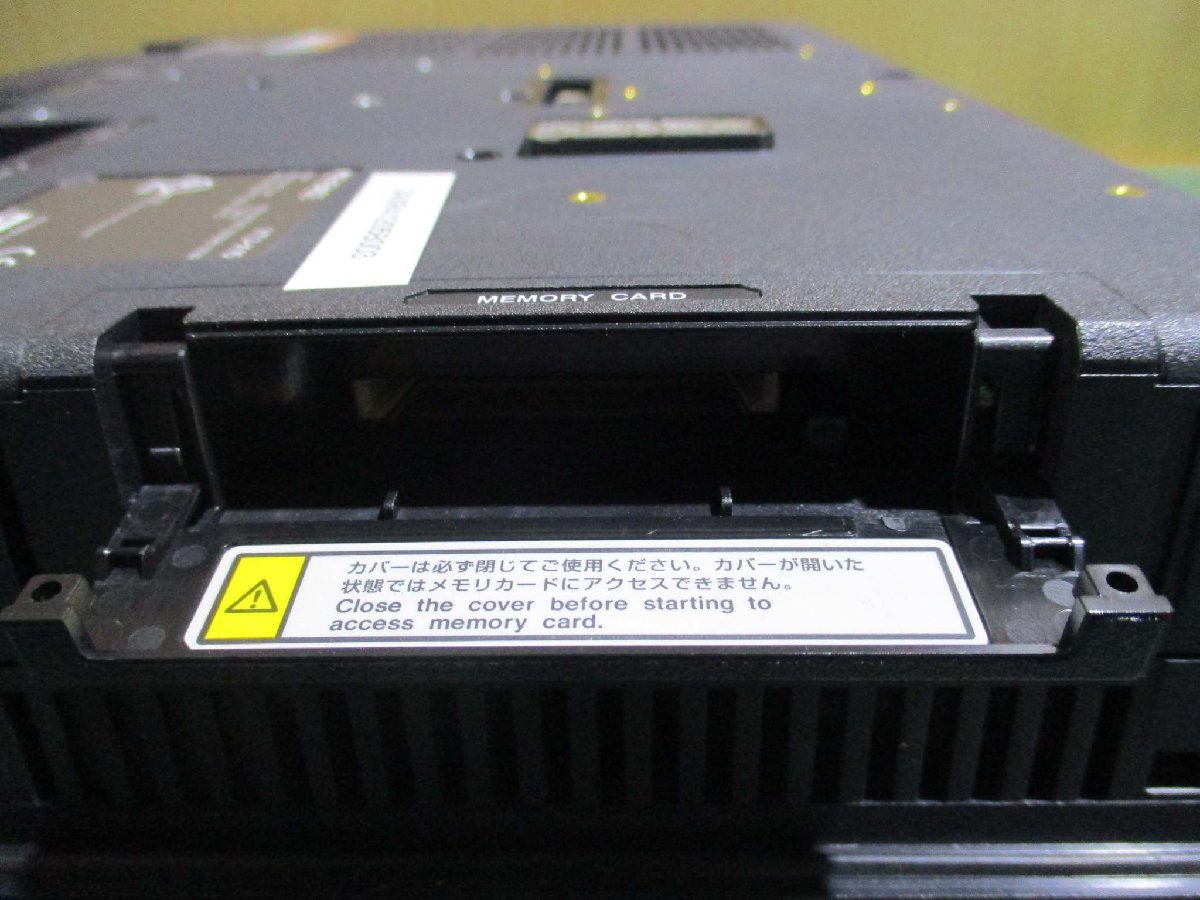 中古 KEYENCE VT3-X15 100-240V+UNIT VT3-E3 通電OK(DAXR41205B003)_画像9