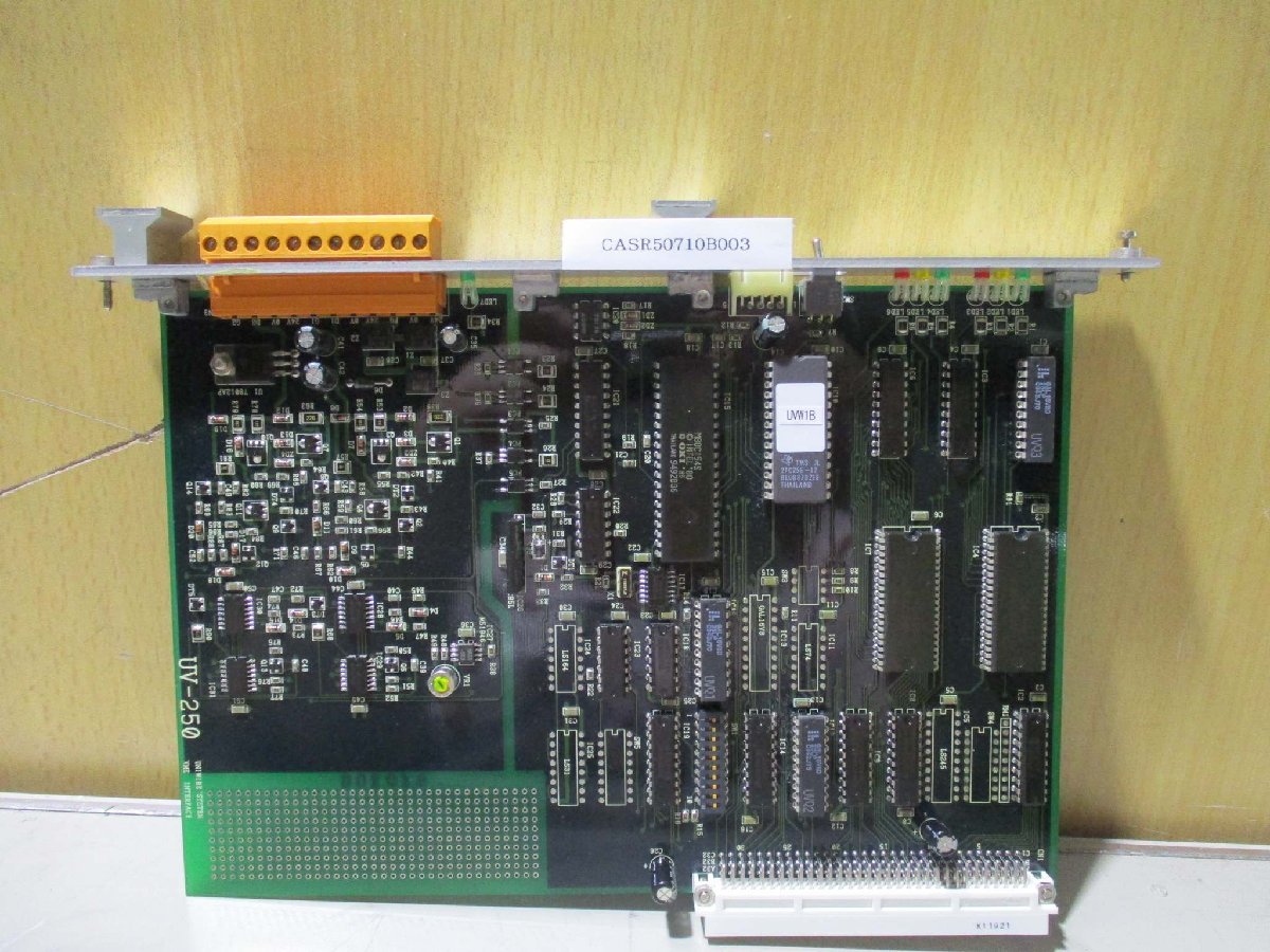 中古 UNIWIRE SYSTEM VME INTERFACE BOARD UV-250(CASR50710B003)