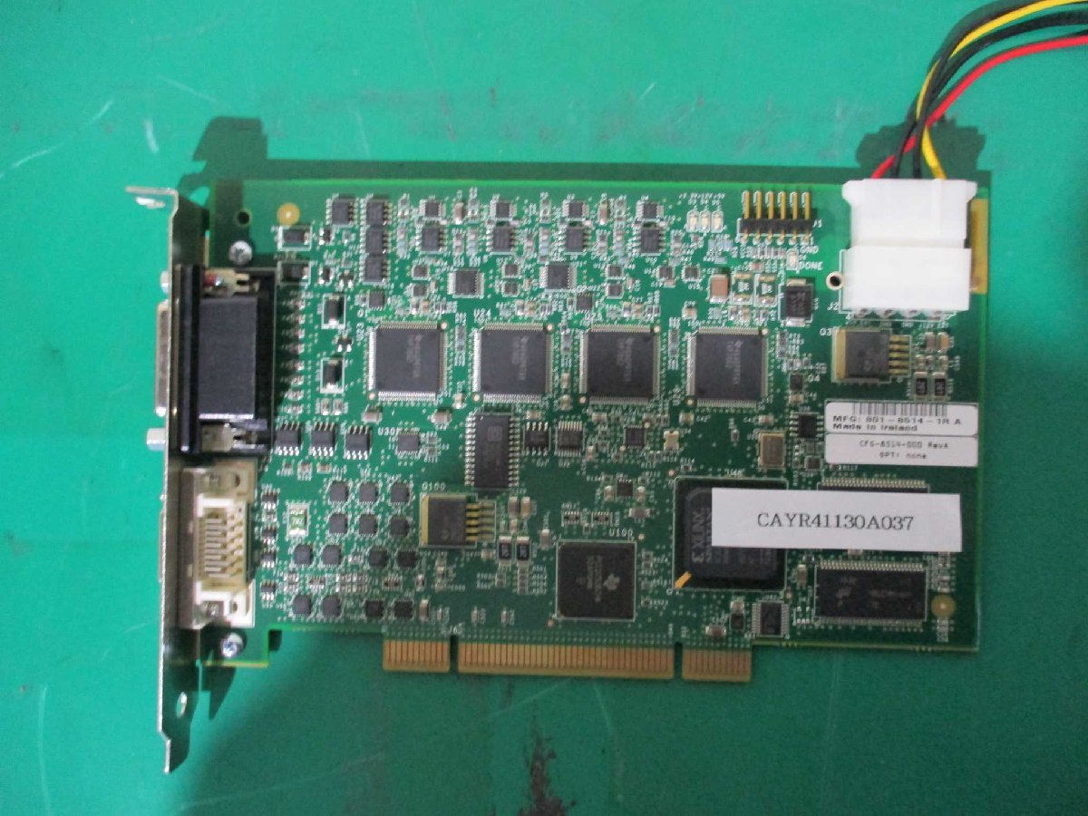 中古COGNEX 2011 VM41D 801-8514-1R A CFG-8514-000 REV A フレームグラバ FA画像処理(CAYR41130A037) その他