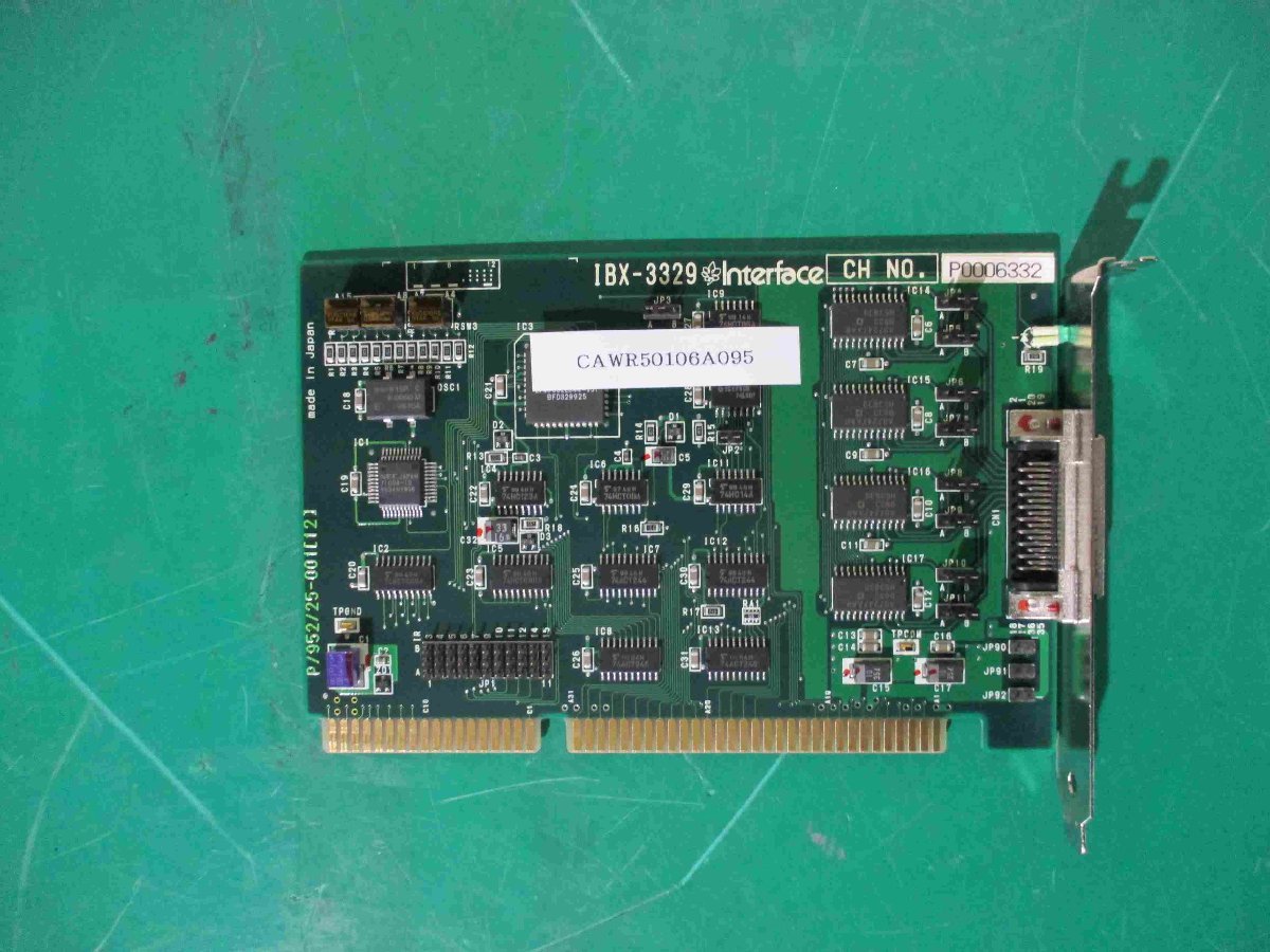 中古 Interface PCB BOARD IBX-3329(CAWR50106A095)