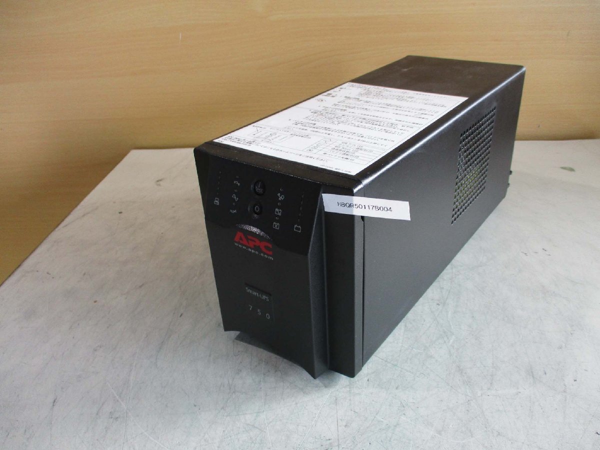 中古APC Smart-UPS750 AC 100V/750VA 500W/500VA 360W(HBQR50117B004)_画像1