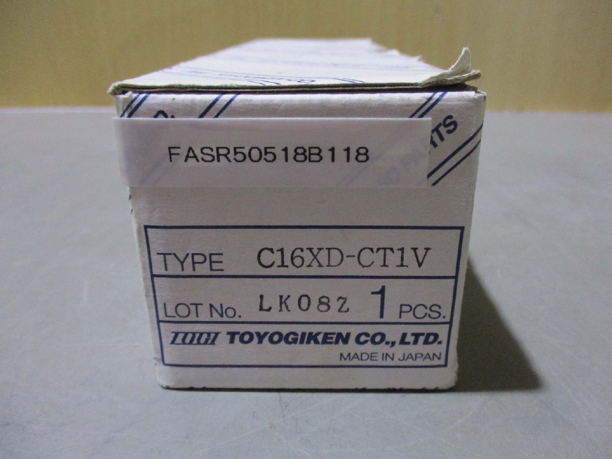 新古 TOGI C16XD-CT1V CC-LINK I/O UNIT 端子台(FASR50518B118)