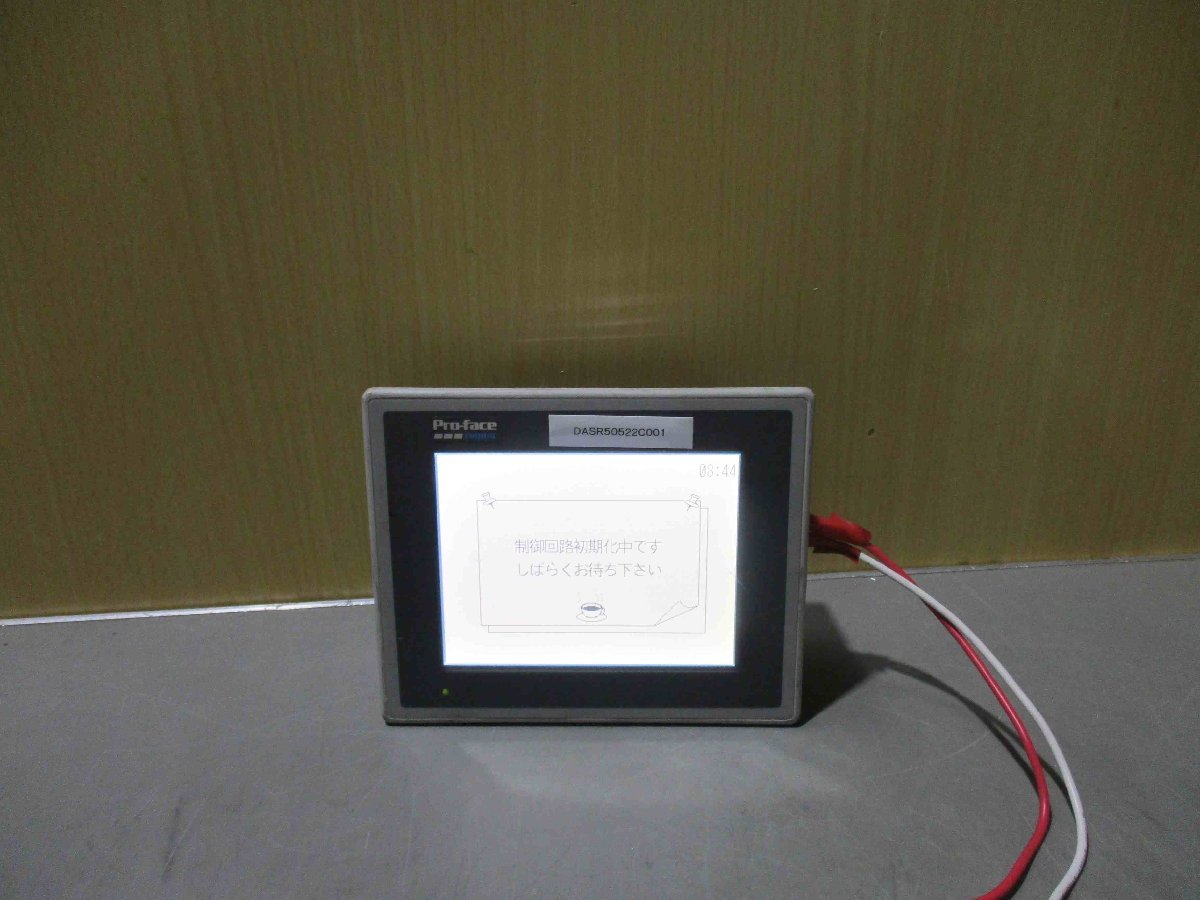 中古 Proface Touch Screen panel GP377-LG41-24V 通電OK [傷あり](DASR50522C001)
