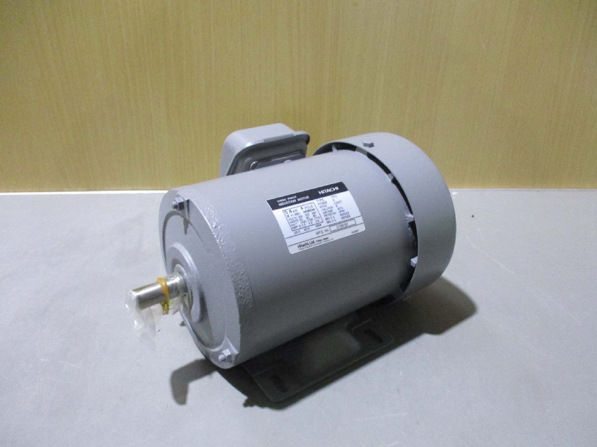 新古 HITACHI 3-PHASE INDUCTION MOTOR TFO-K 三相 新古 HITACHI 3-PHASE INDUCTION MOTOR TFO-K 三相