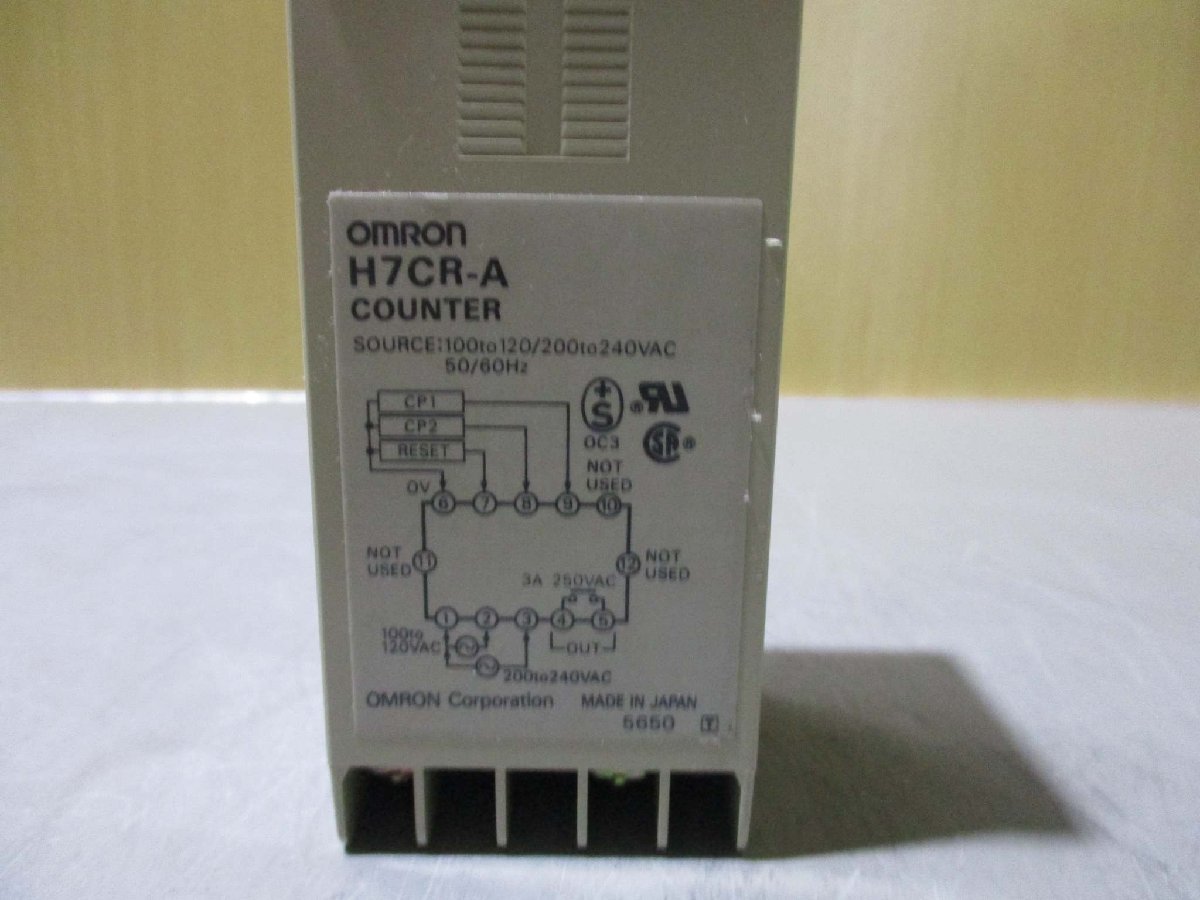 新古 OMRON オムロン H7CR-A 12-24VDC 用 タイマーリレー(FAGR50124B016)_画像5