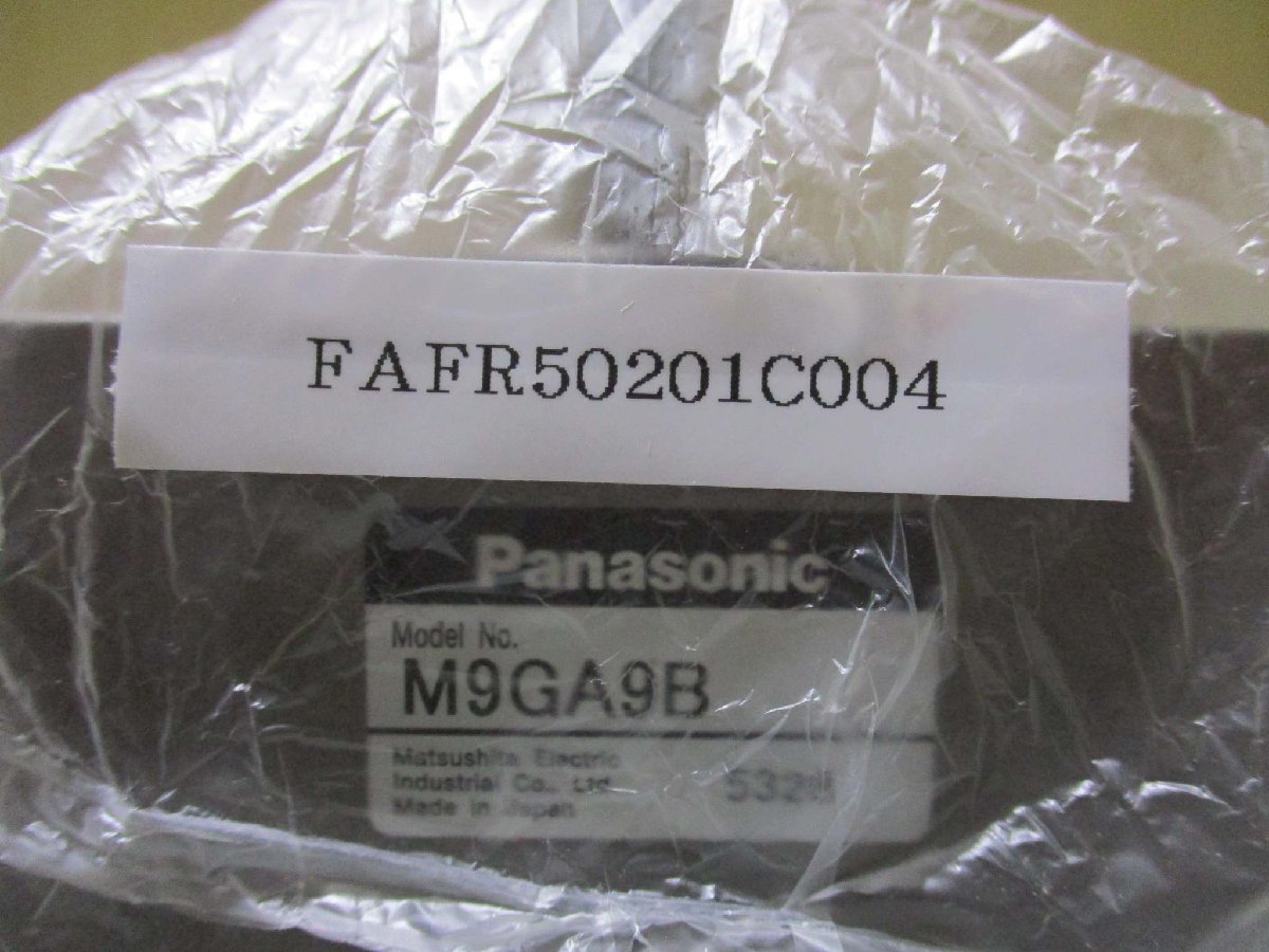 新古 PANASONIC gear head M9GA9B ギアヘッド(FAFR50201C004)_画像3