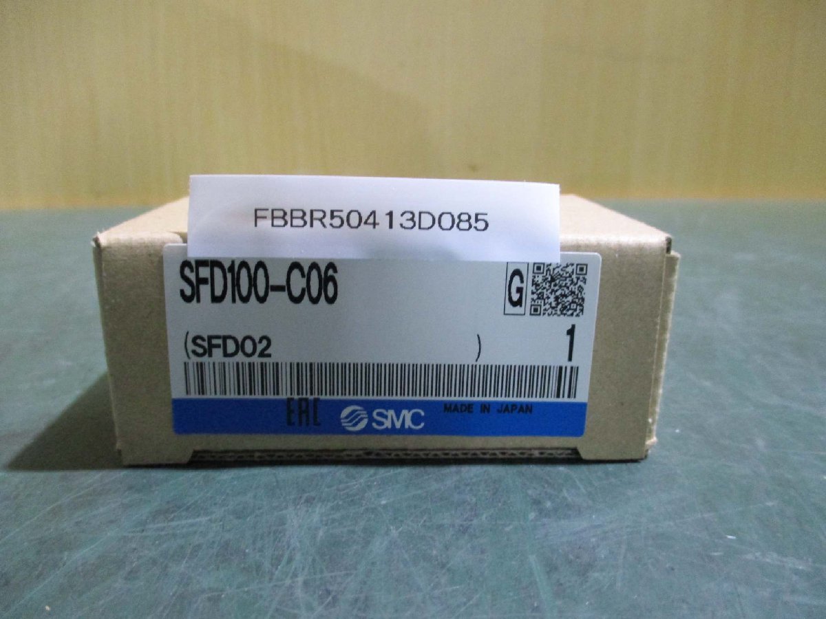 新古 SMC clean air filter SFD100-C06 クリーンエアフィルタ [6個](FBBR50413D085)の画像2