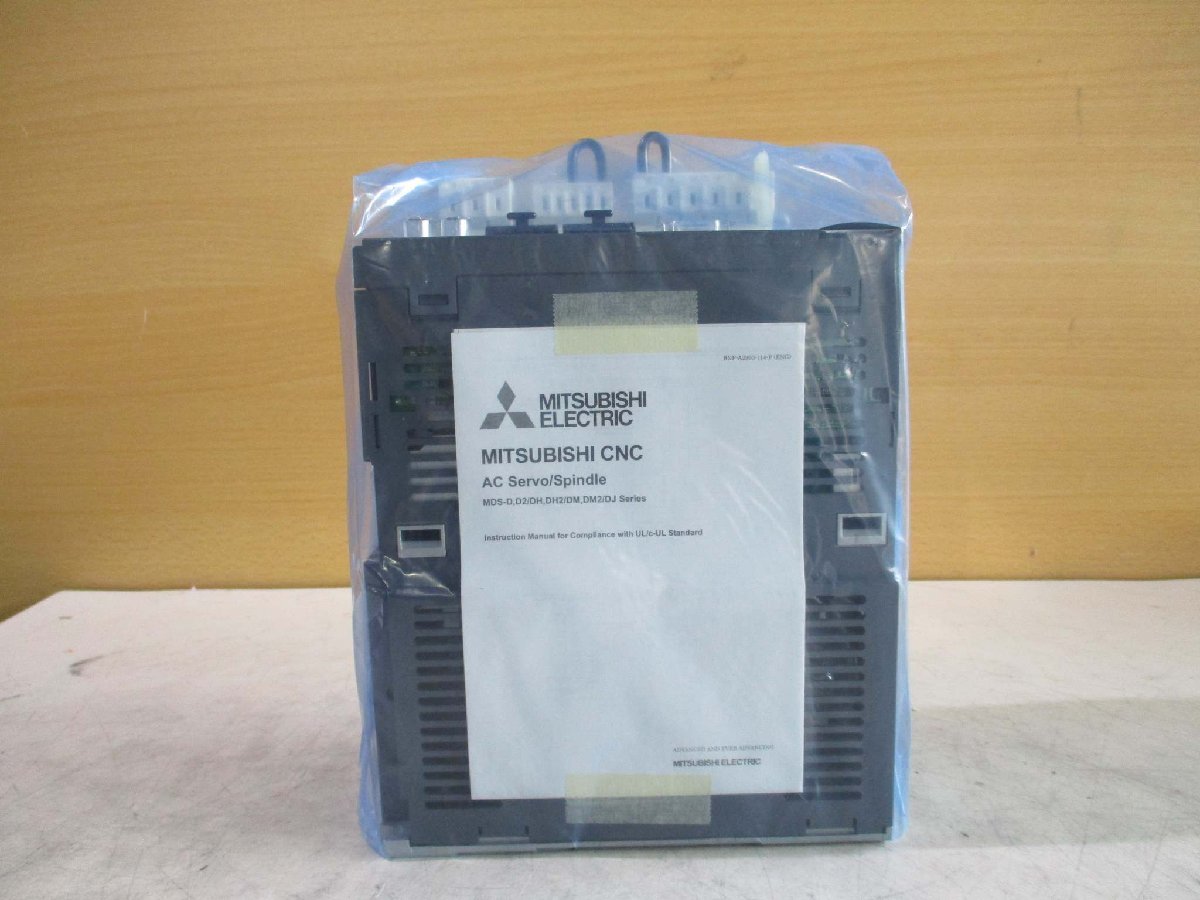 新古 MITSUBISHI AC SERVO MDS-D-SVJ3-10NA(FAER41222B016)_画像3