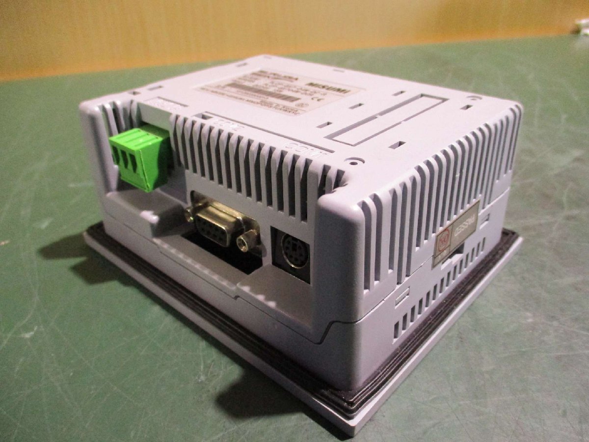 中古MISUMI PLCP-GX7-04W-DC-R 液晶タッチパネル(DBER41126D046)_画像2
