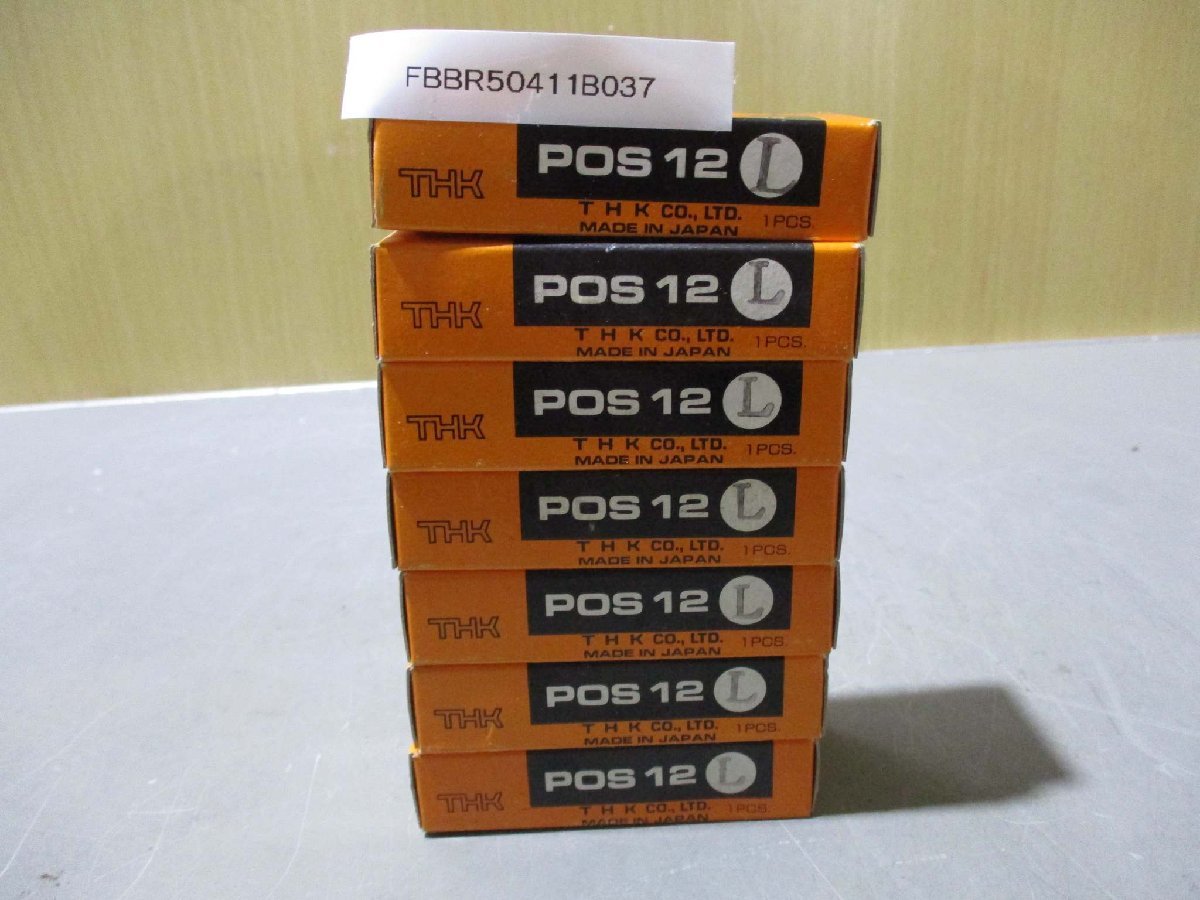 新古 THK POS12L ロッドエンド おねじ付きタイプ POS形 7箱(FBBR50411B037)
