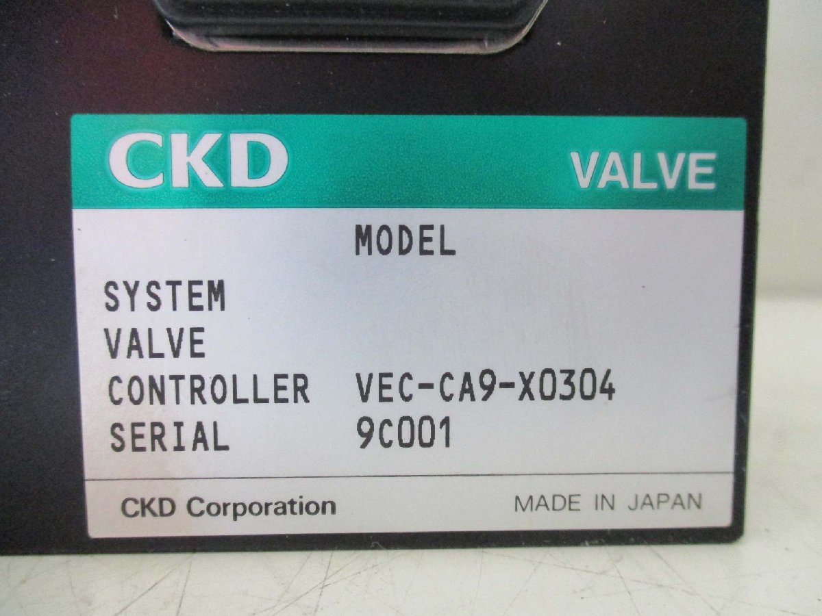 中古 CKD Pressure Controller VEC-CA9-X0304 通電OK(HAER41110C015)_画像5
