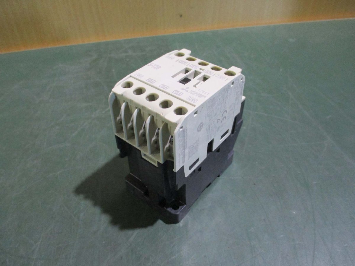 新古 MITSUBISHI MAGNETIC CONTACTOR S-T20 電磁接触器 [2個セット](FBLR50301C037)_画像4
