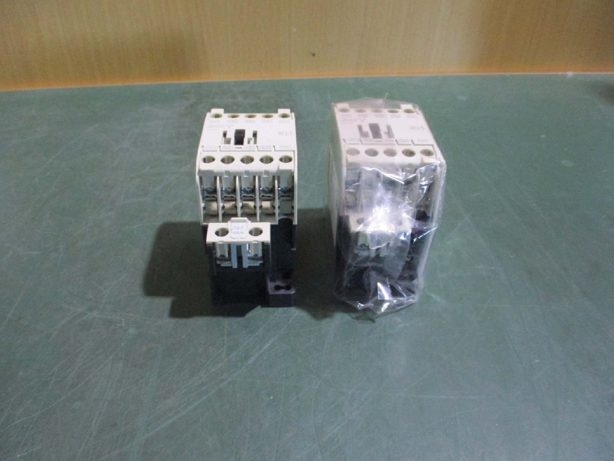 新古 MITSUBISHI MAGNETIC CONTACTOR S-T20 電磁接触器 [2個セット](FBLR50301C037)_画像3