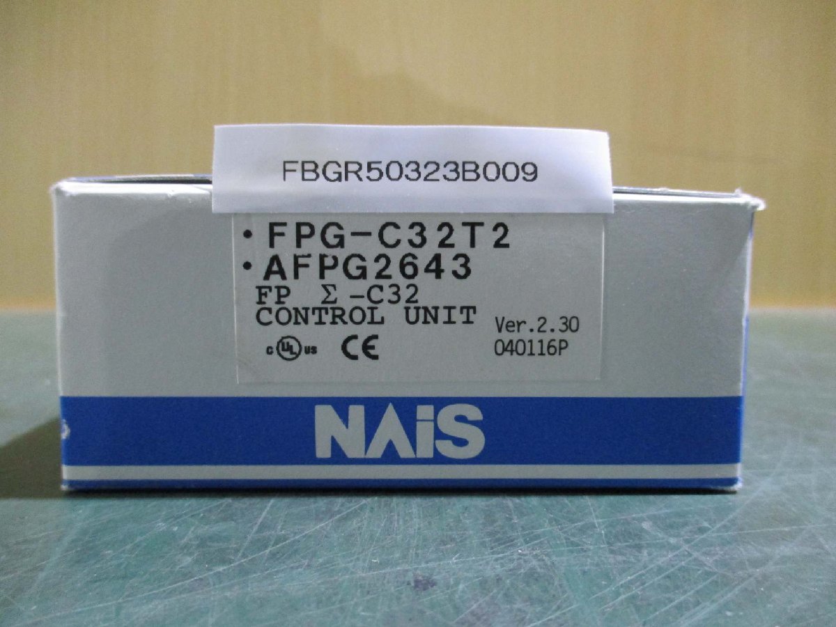 新古 NAis Panasonic AFPG2643 FPG-C32T2 コントロールユニット(FBGR50323B009)