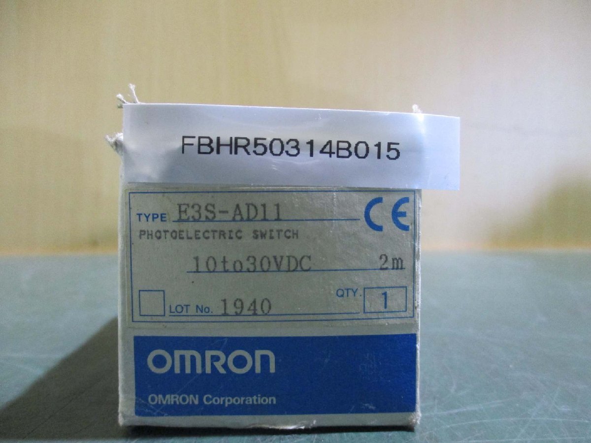 新古 OMRON PHOTOELECTRIC SWITCH E3Ｓ-AD11(FBHR50314B015)